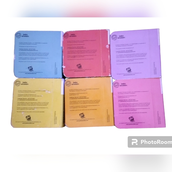 BABY EINSTEIN BOOKS GROUP OF 6 - Picture 2 of 6